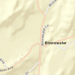 Binnewater New York Street Map