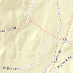 DeWitt Mills New York Street Map