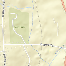 South Willington Connecticut Street Map