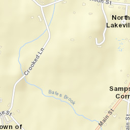 North Lakeville Street Map
