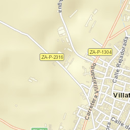 Villafáfila Street Map