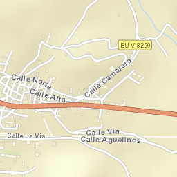 Hontoria del Pinar Street Map