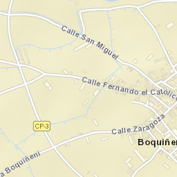 Boquiñeni Street Map