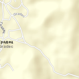 Gradec Street Map