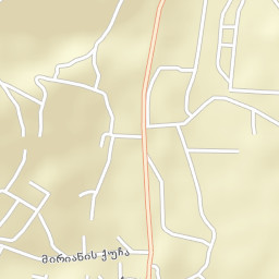 Mtskheta Street Map