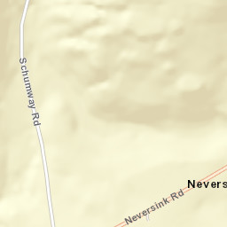 Neversink New York Street Map