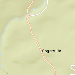 Yagerville New York Street Map