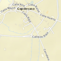 Capdesaso Street Map