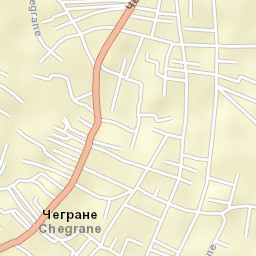 Cegrane Street Map