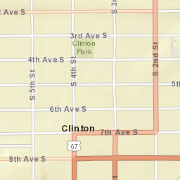 414-498 South 2nd Street, Clinton, IA Street Map