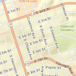 100-198 Lincoln Highway, Dixon, IL 61021 Street Map