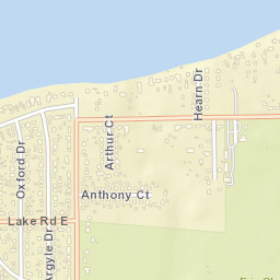 Madison Beach Ohio Street Map