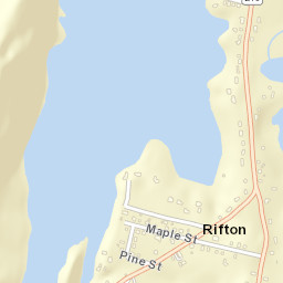 Rifton New York Street Map