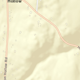 Clinton Hollow New York Street Map