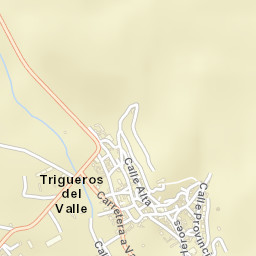 Trigueros del Valle Street Map