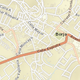 Borja Street Map