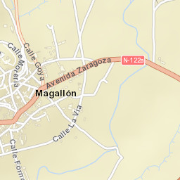 Magallón Street Map