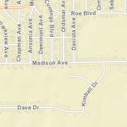 Madison-on-the-Lake Ohio Street Map