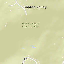 Canton Valley Connecticut Street Map