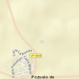 Pozuelo de la Orden Street Map