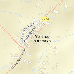 Vera de Moncayo Street Map