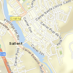 Sallent Street Map