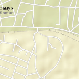 Samur Street Map