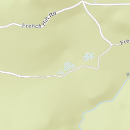 French Hill California Street Map