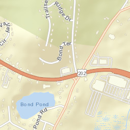 Canton Connecticut Street Map