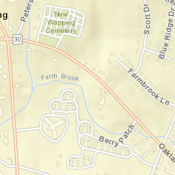 Wapping Connecticut Street Map