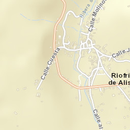 Ríofrío de Aliste Street Map