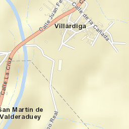 Villárdiga Street Map