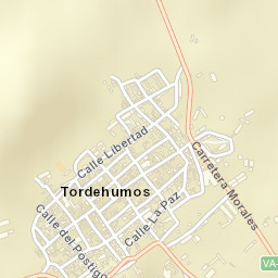 Tordehumos Street Map
