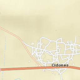 Cidones Street Map