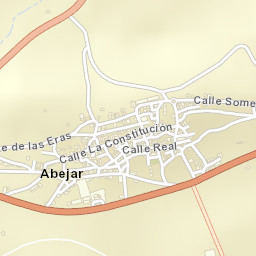 Abejar Street Map