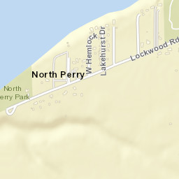 Buena Vista Beach Ohio Street Map