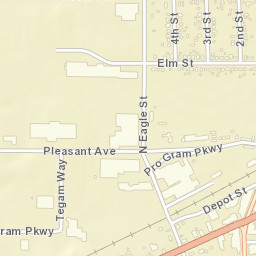 Geneva Ohio Street Map