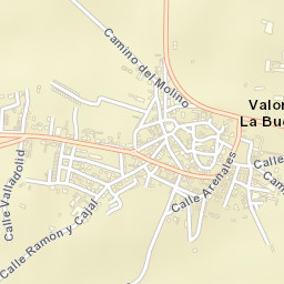 Valoria la Buena Street Map