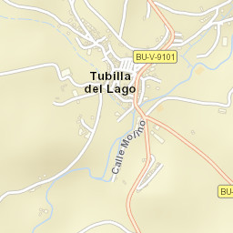 Tubilla del Lago Street Map