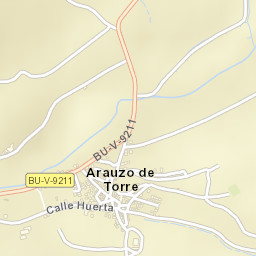 Arauzo de Torre Street Map