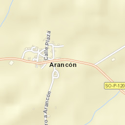 Arancón Street Map