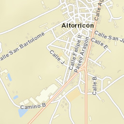 el Torricó / Altorricon Street Map