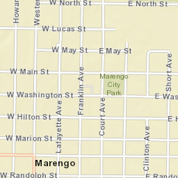 Lafayette Avenue, Marengo, IA 52301, USA Street Map