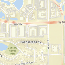 1588 Mill Street, Naperville, IL 60563, USA Street Map