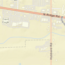North Madison Ohio Street Map