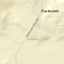 Fantinekill New York Street Map