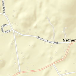 Netherwood New York Street Map