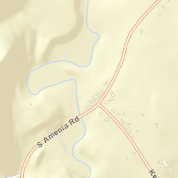 South Amenia New York Street Map