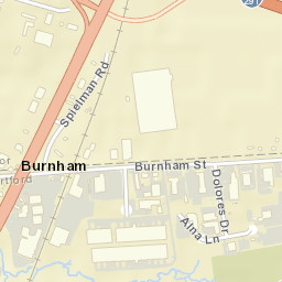 Burnham Connecticut Street Map