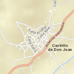 Castrillo de Don Juan Street Map